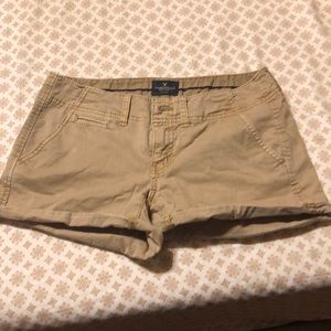 American eagle khaki shorts